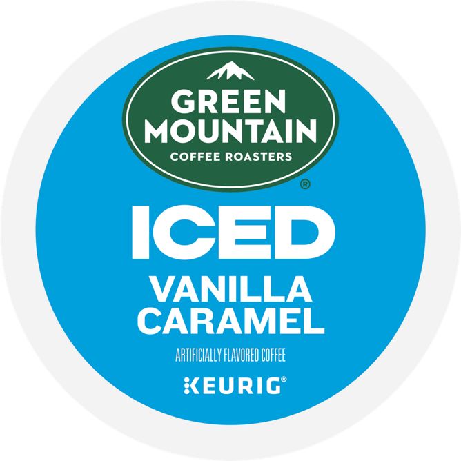 ICED Vanilla Caramel Coffee