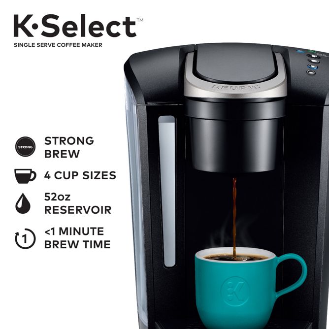Keurig® K-Select® Coffee Maker (Graphite) - Image 2