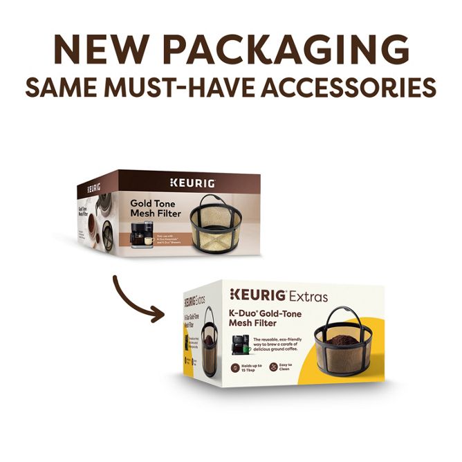 Keurig® Gold Tone Mesh Filter - Image 2